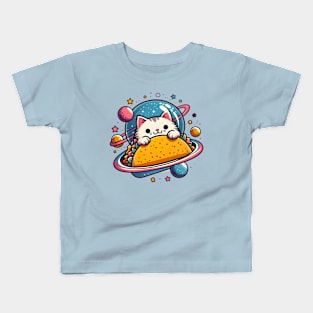 Space Taco Cat Kids T-Shirt